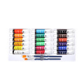 High quality professional acrylic artist paint set 18 color 12 ml